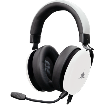 White Shark GH-2540W ELEPHANT vezetékes gamer fejhallgató mikrofonnal - fehér