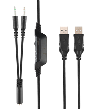 NOXO Skyhorn Gaming mikrofonos RGB fejhallgató - Dobozsérült termék