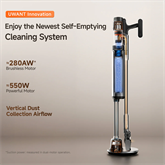 UWANT V600 vezeték nélküli kézi porszívó - szürke