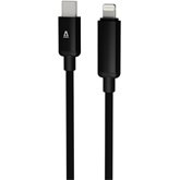 AVAX CB651 PULSEY 27W USBC–Lightning fonott töltőkábel, szürke - 1m