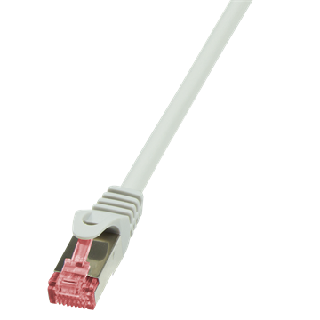 LogiLink CQ2032S Cat6 S/FTP patch kábel - Szürke - 1m