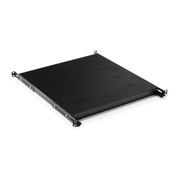 KELine 19" 450mm perforált polc, 1U, terhelhetősége 80kg