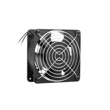 Lanberg 10" és 19" fali rack szekrényhez ventilátor, 230V, fekete