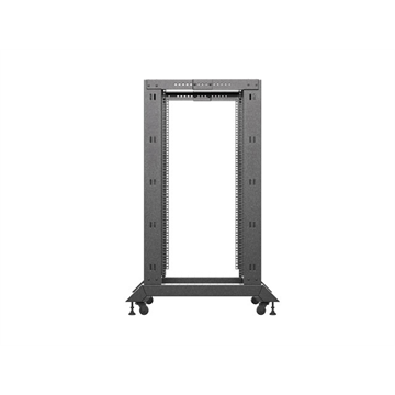 Lanberg 19" 22U 600x800 szabadon álló rack keret, fekete V2