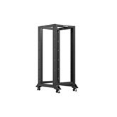 Lanberg 19" 27U 600x800 szabadon álló rack keret, fekete V2
