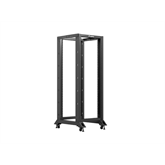 Lanberg 19" 32U 600x800 szabadon álló rack keret, fekete V2