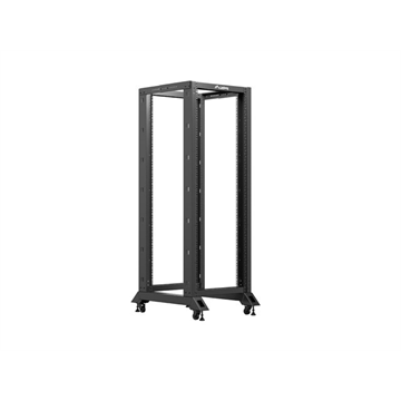 Lanberg 19" 32U 600x800 szabadon álló rack keret, fekete V2