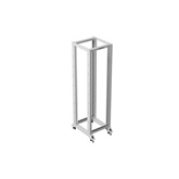 Lanberg 19" 42U 600x800 szabadon álló rack keret, szürke