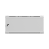 Lanberg 19" fali rack szekrény 4U/600X600 lemezajtó, lapraszerelt, szürke