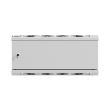 Lanberg 19" fali rack szekrény 4U/600X600 lemezajtó, lapraszerelt, szürke