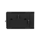 Lanberg 19" kétrészes fali rack szekrény 6U/600X600 lapraszerelt, fekete