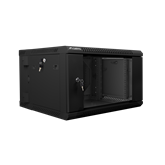 Lanberg 19" kétrészes fali rack szekrény 6U/600X600 lapraszerelt, fekete