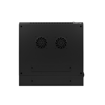 Lanberg 19" kétrészes fali rack szekrény 6U/600X600 lapraszerelt, fekete