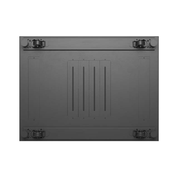 Lanberg 19" szabadon álló rack szekrény 18U/600X800 lapraszerelt, fekete