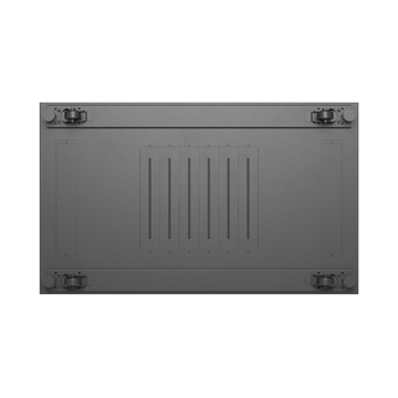 Lanberg 19" szabadon álló rack szekrény 22U/600X1000 üvegajtó, lapraszerelt, fekete