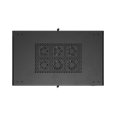 Lanberg 19" szabadon álló rack szekrény 22U/600X1000 üvegajtó, lapraszerelt, fekete