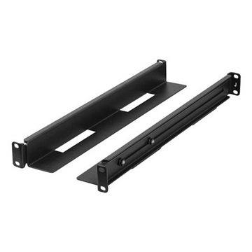 Lanberg 397–680 mm állítható rack sín készlet ,1U, fekete