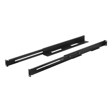Lanberg 397–680 mm állítható rack sín készlet ,1U, fekete