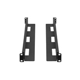 Lanberg 650-1090 mm állítható rack sín készlet ,1U, fekete
