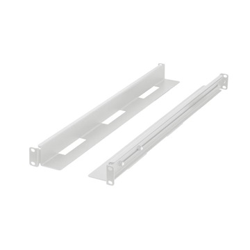 Lanberg 650-1090 mm állítható rack sín készlet ,1U, szürke