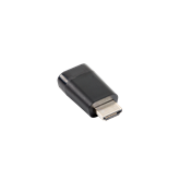 Lanberg HDMI (M)->VGA (F) adapter, fekete
