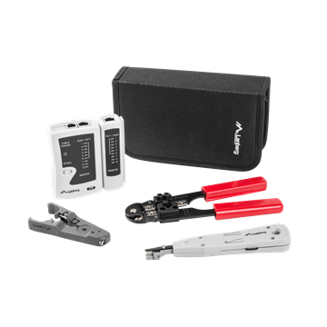 Lanberg Hálózati szerszámkészlet és tesztelő