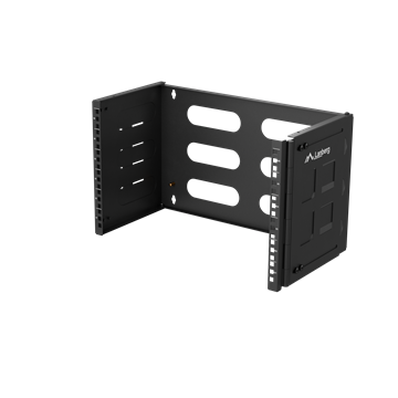 Lanberg Összecsukható 19" 6U keret 497x400/240, falra rögzíthető, fekete