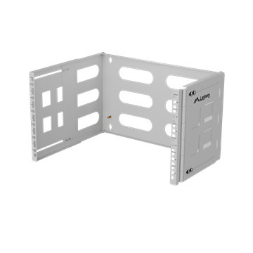 Lanberg Összecsukható 19" 6U keret 497x400/240, falra rögzíthető, szürke