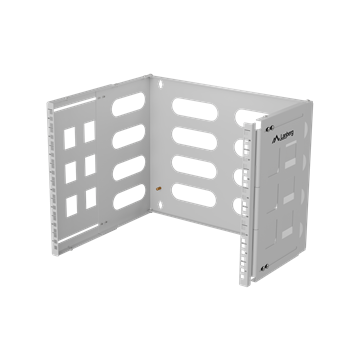 Lanberg Összecsukható 19" 8U keret 497x400/240, falra rögzíthető, szürke