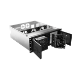 Lanberg Rack szerver ház ATX 520/12 19"/4U