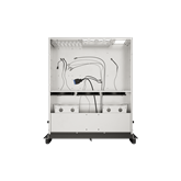 Lanberg Rack szerver ház ATX 520/12 19"/4U