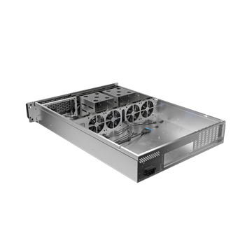 Lanberg Rack szerver ház ATX 650/12 19"/2U