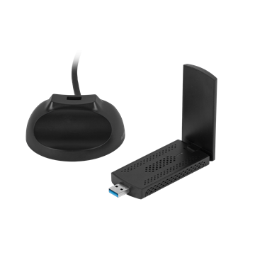 Lanberg WiFi hálózati USB adapter, AX 1200 WiFi6