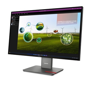Lenovo ThinkVision 27" P27Q-40 monitor - 64A7GAT6EU - Eclipse Black
