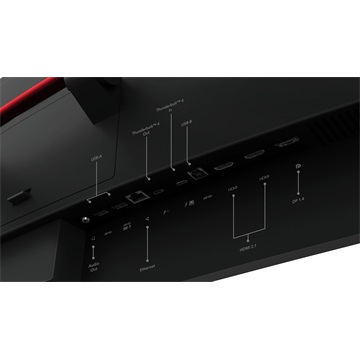 Lenovo 49" ThinkVision P49w-30 monitor - Raven Black
