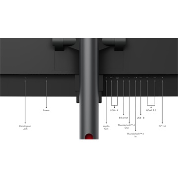 Lenovo 49" ThinkVision P49w-30 monitor - Raven Black