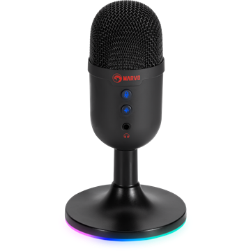 MARVO Blast 40 vezetékes mikrofon - fekete - Dobozsérült termék