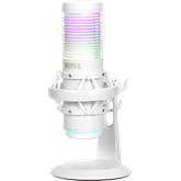 MARVO Blast 60 vezetékes mikrofon - fehér