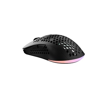 AVAX LW01 PAW3327 RGB gamer egér, fekete