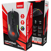 MARVO Capo 20 vezetékes egér - fekete