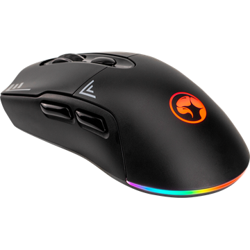 MARVO Duke 20 vezeték nélküli egér - fekete