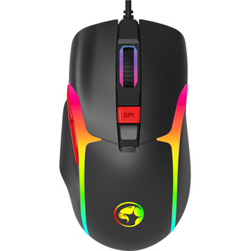 MARVO Tepo 70 vezetékes egér - fekete