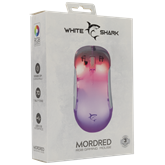 White Shark GM-5017W MORDRED Vezetékes gamer egér - Fehér