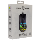 White Shark GM-9004-2 TRISTAN Vezetékes gamer egér - Fekete