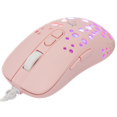 White Shark GM-9004P TRISTAN Vezetékes gamer egér - Rózsaszín