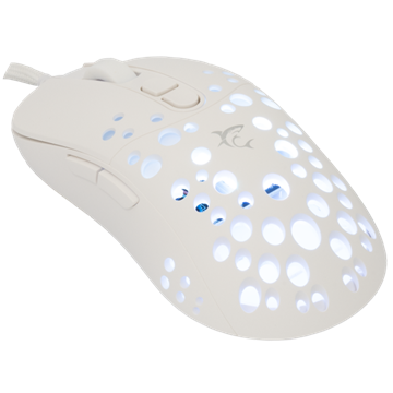 White Shark GM-9004W TRISTAN Vezetékes gamer egér - Fehér