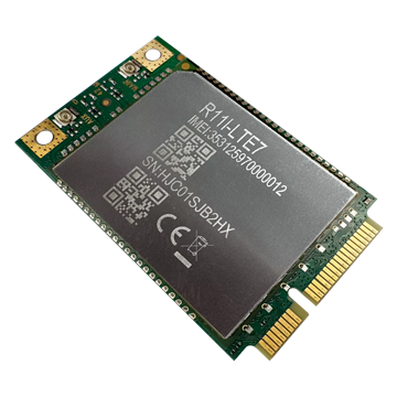 MikroTik LTE miniPCIe kártya, 2x uUFL csatlakozó - CAT7