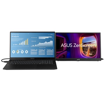 ASUS 17" ZenScreen MB17AHG FHD 144Hz IPS szürke monitor