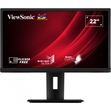 ViewSonic 22" VG2240 1920x1080 60Hz - Pivot - VA - 3 ÉV GARANCIA