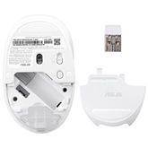 ASUS MD101 Vezeték nélküli Egér - Fehér